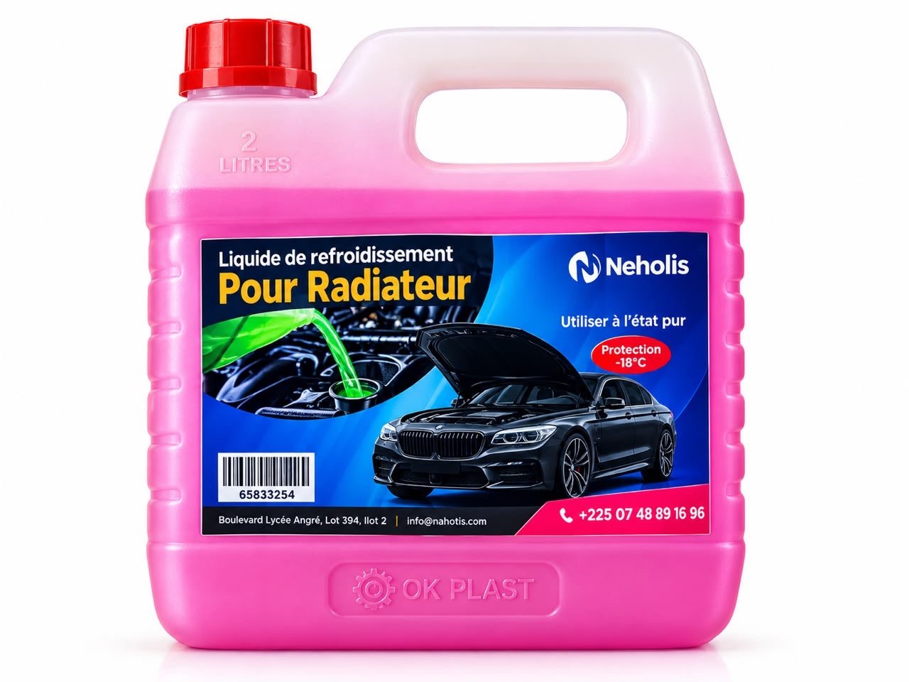 Liquide de refroidissement 2L