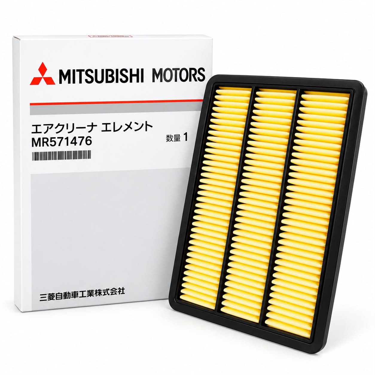 Filtre à air moteur MR571476 - MITSUBISHI