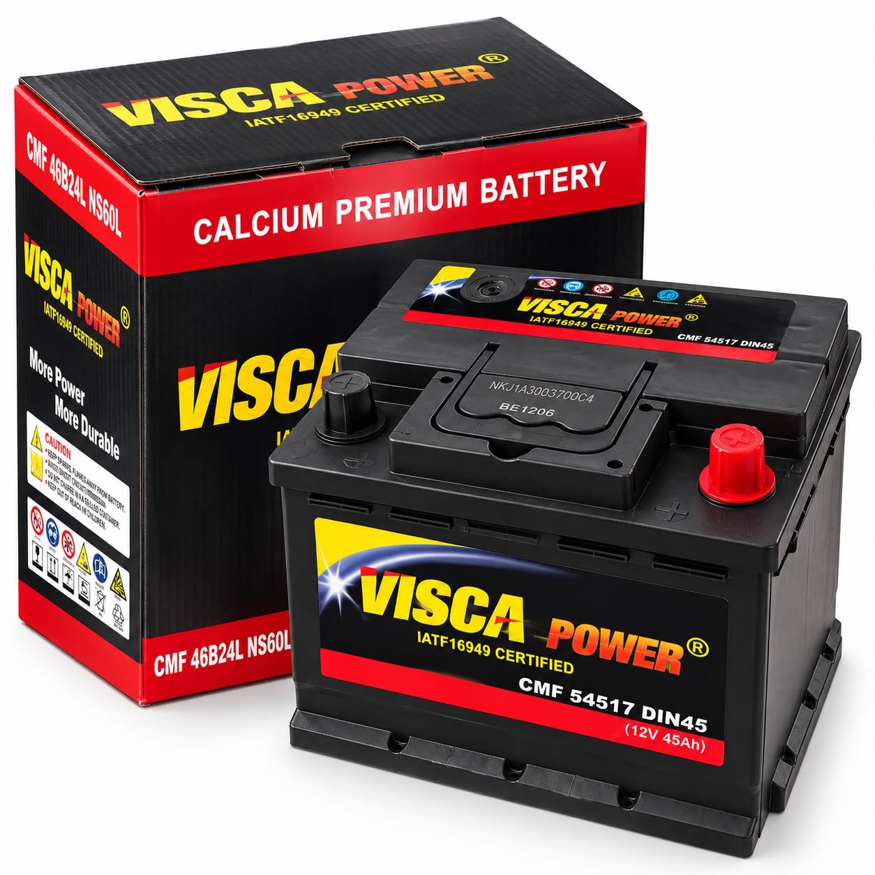 Batterie visca power - 12v 45AH