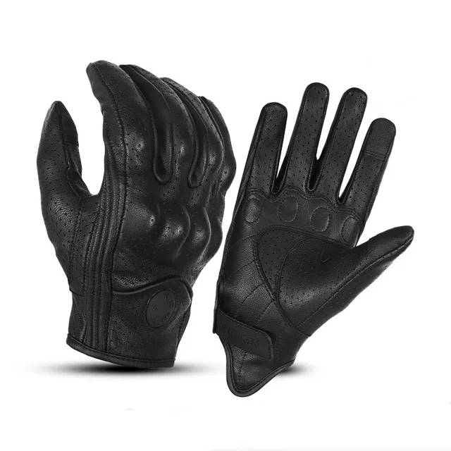 GANTS MOTO EN CUIR